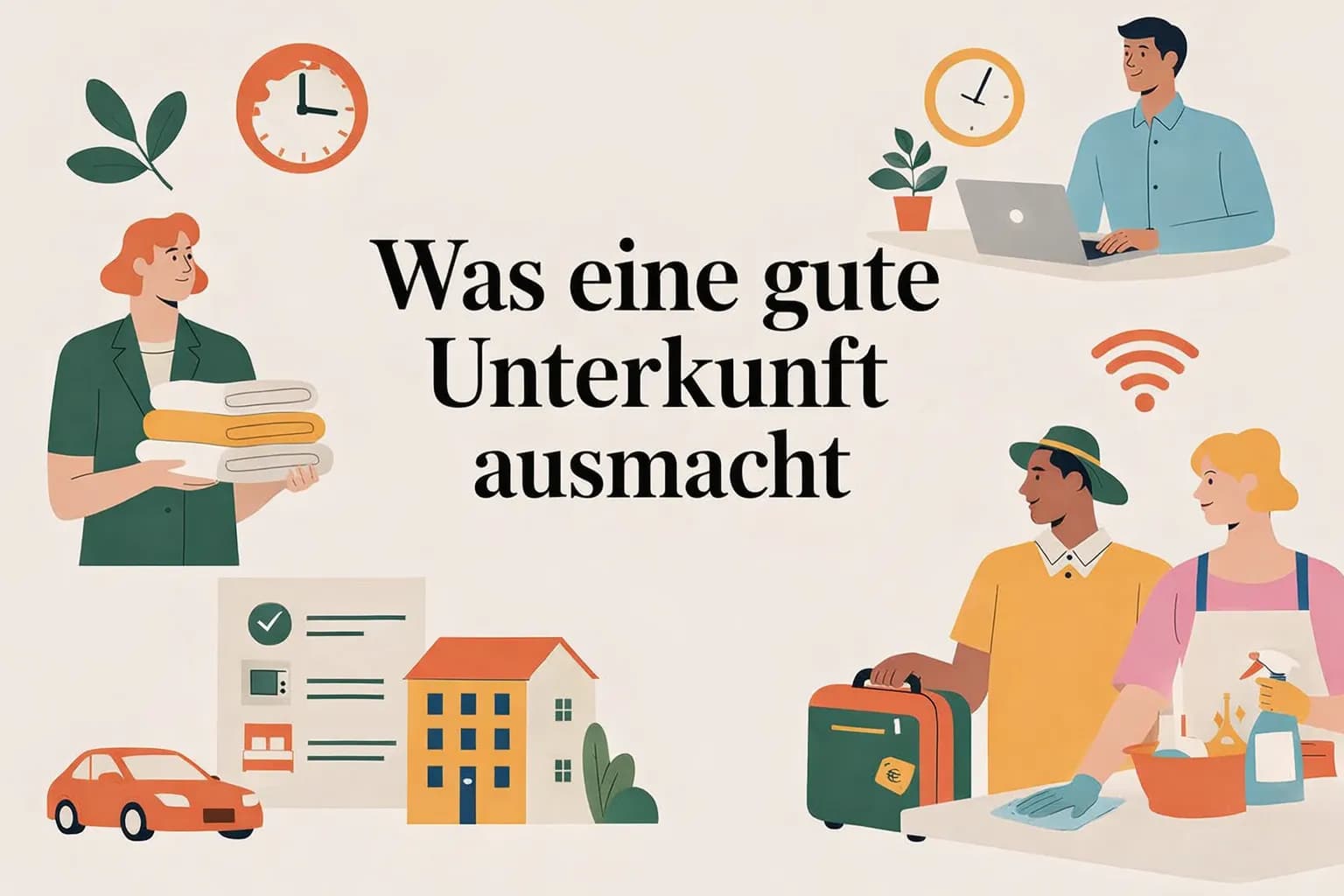 Was eine gute Unterkunft ausmacht