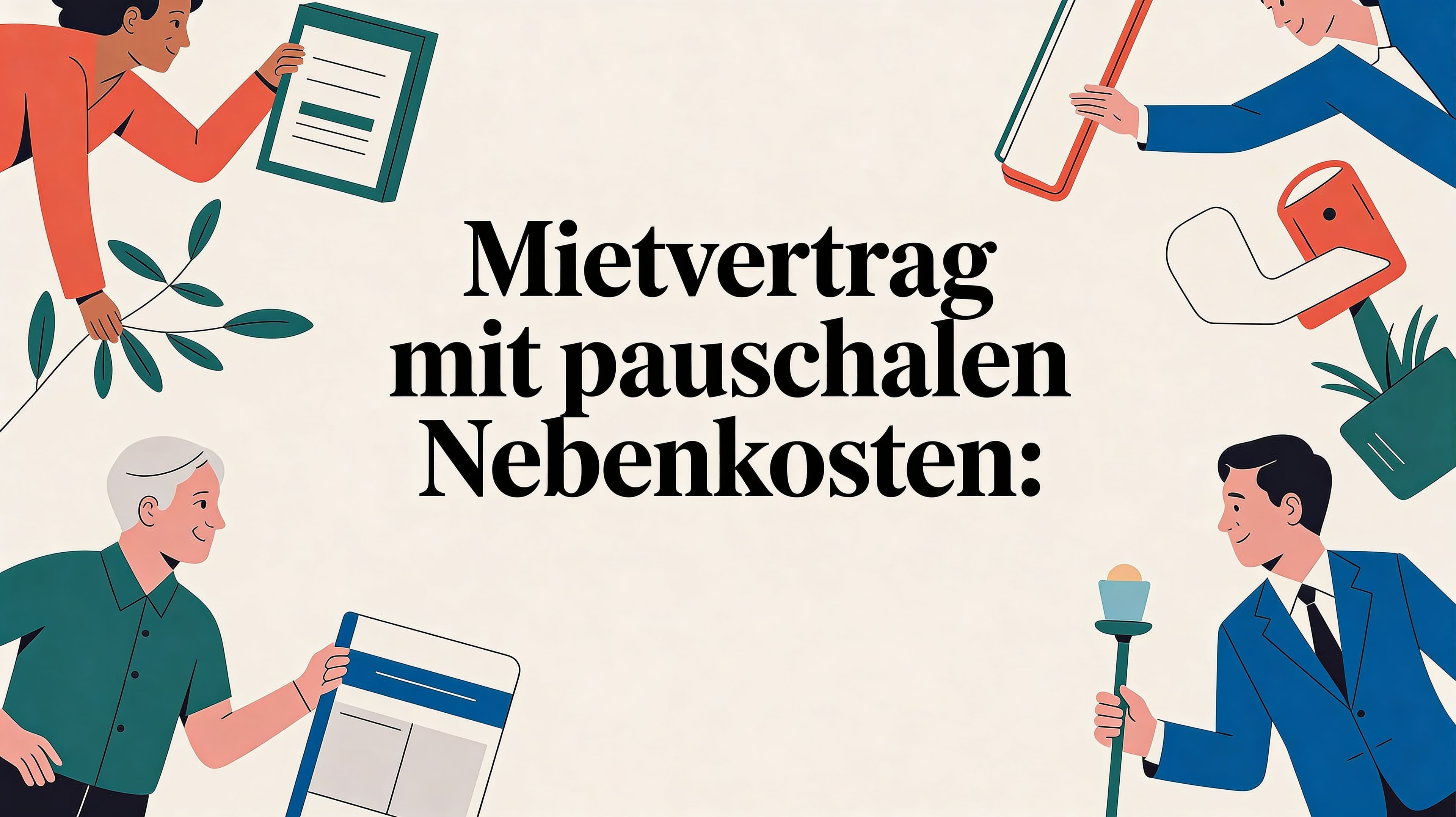 Mietvertrag mit pauschalen Nebenkosten: Der Guide 2026