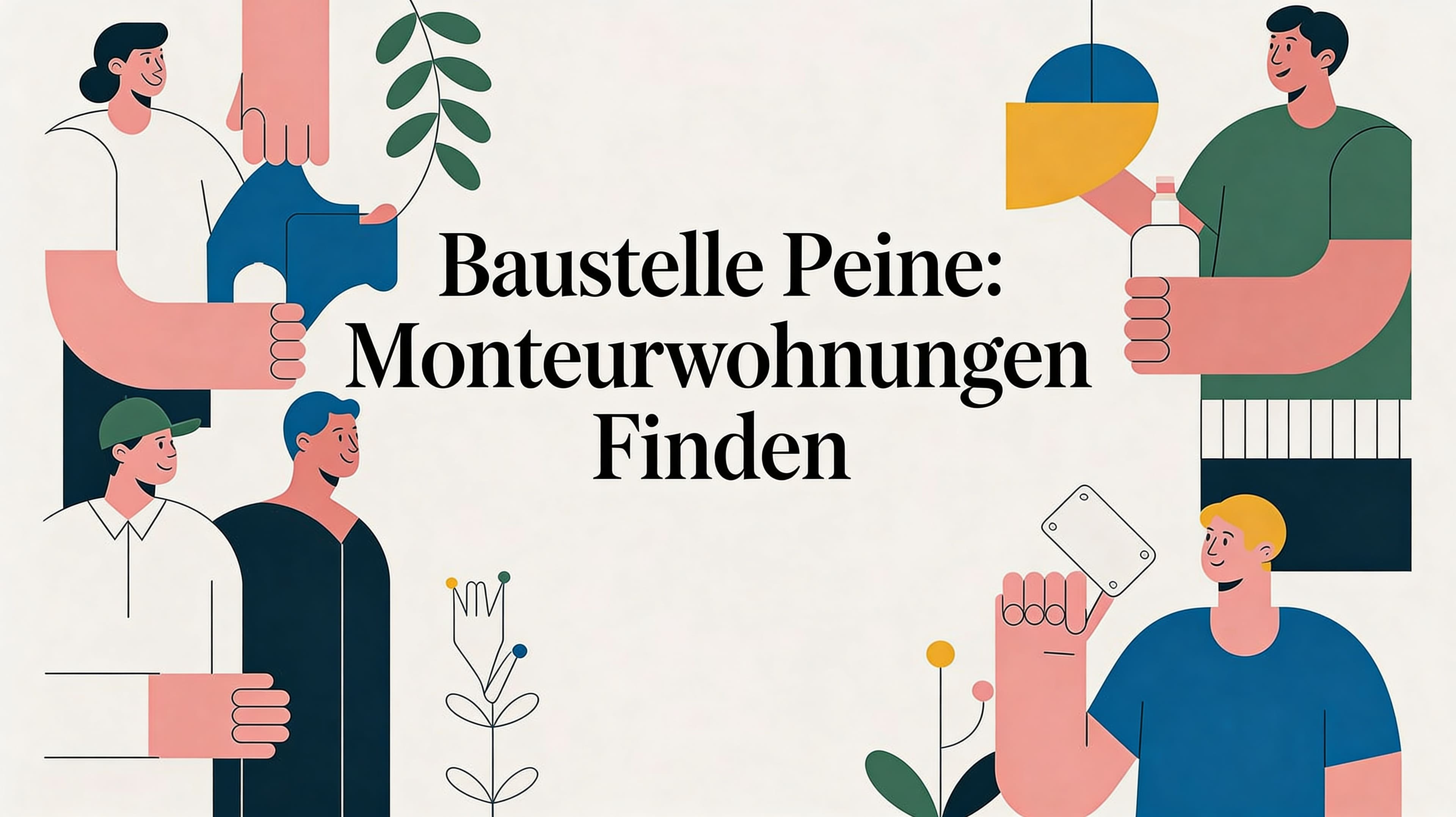 Baustelle Peine: Monteurwohnungen finden